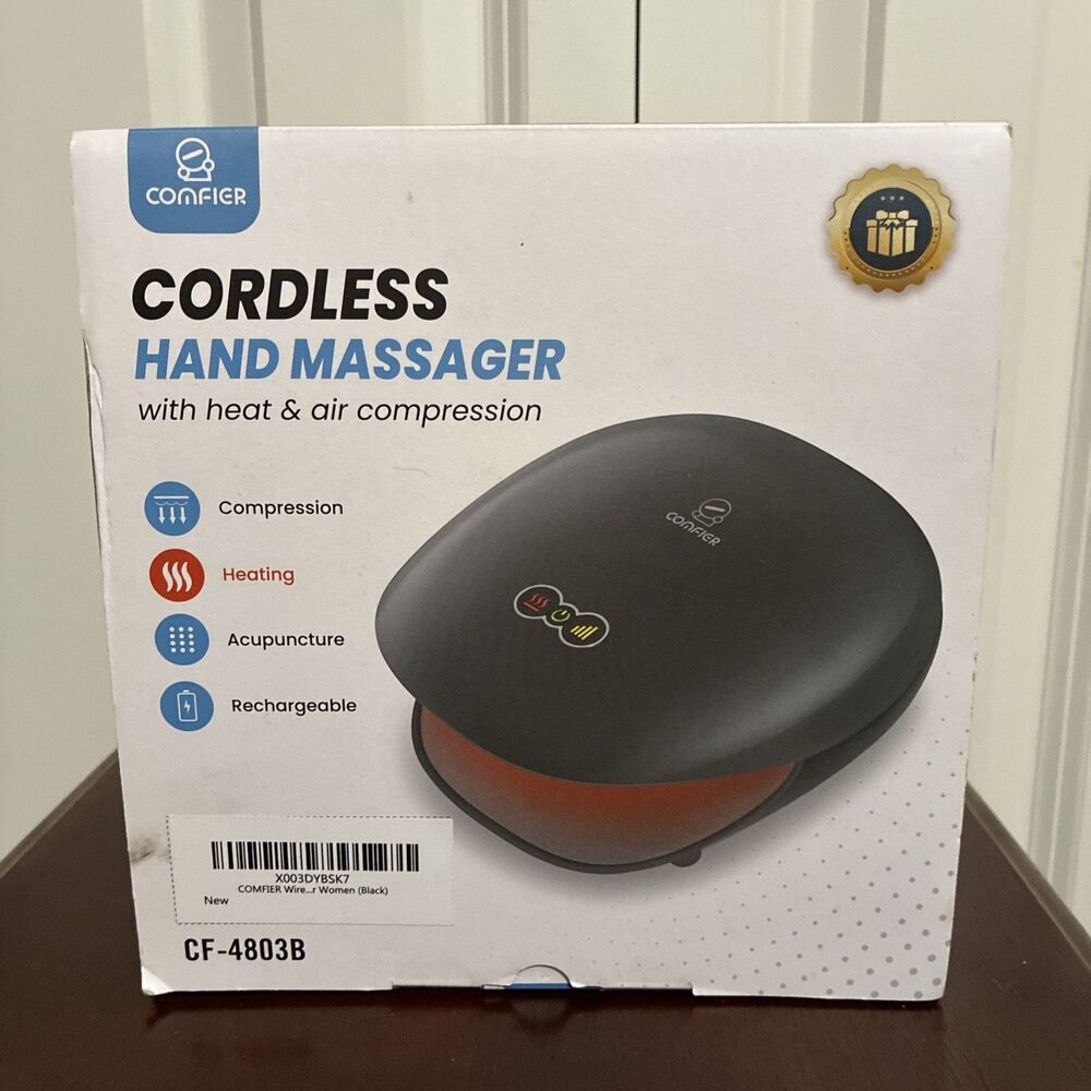 COMFIER Smart Hand Massager Machine,APP Control,Hand Massage with Heat and Compr
